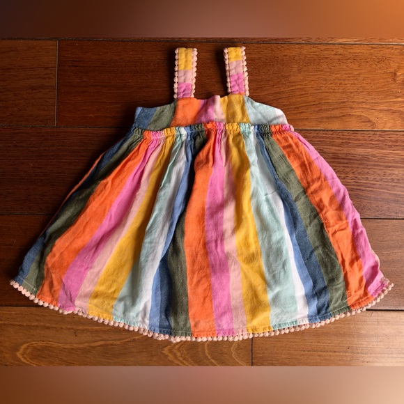 Tahari Colorful Striped Size 24 Month Sundress - Picture 3 of 12